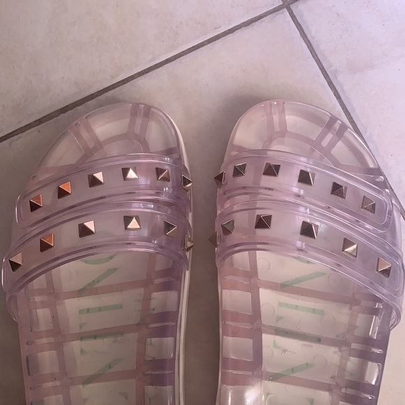 Valentino Rockstud Slides - transparent - Picture 5 of 5